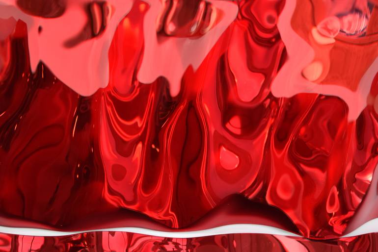 Original Art Deco Abstract Sculpture by Anna Sidi-Yacoub