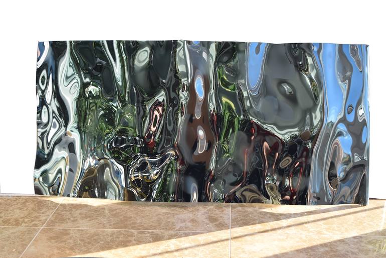 Original Art Deco Abstract Sculpture by Anna Sidi-Yacoub