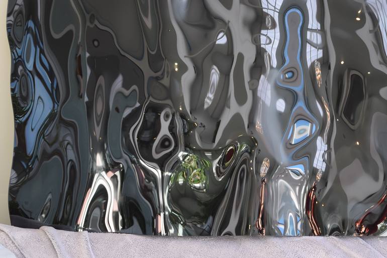 Original Art Deco Abstract Sculpture by Anna Sidi-Yacoub