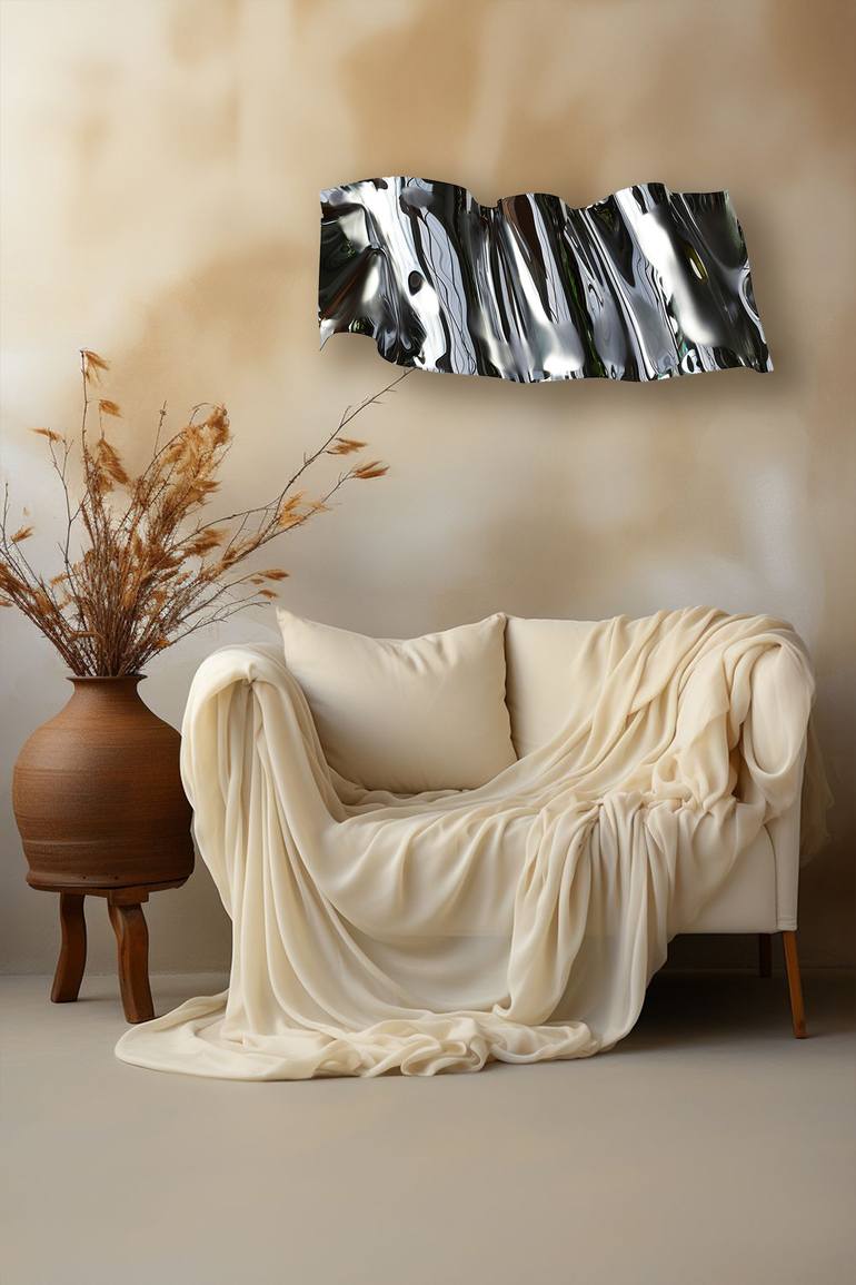 Original Art Deco Abstract Sculpture by Anna Sidi-Yacoub