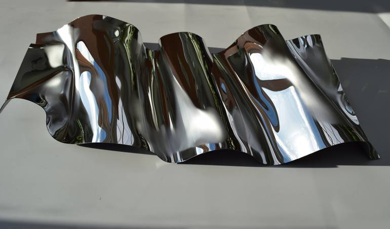Original Art Deco Abstract Sculpture by Anna Sidi-Yacoub