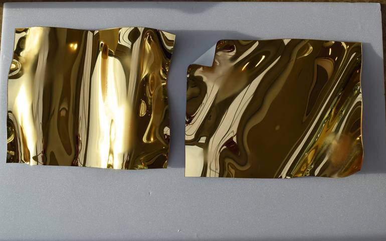 Original Art Deco Abstract Sculpture by Anna Sidi-Yacoub