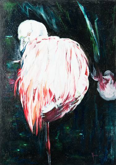 Original Expressionism Animal Paintings by Anna Sidi-Yacoub