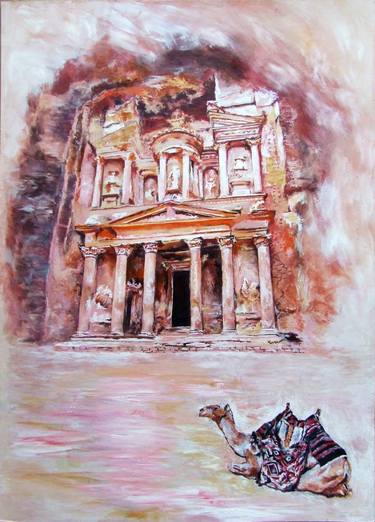 Original Architecture Paintings by Anna Sidi-Yacoub