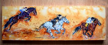 Original Conceptual Horse Paintings by Anna Sidi-Yacoub