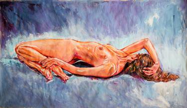 Original Portraiture Nude Paintings by Anna Sidi-Yacoub