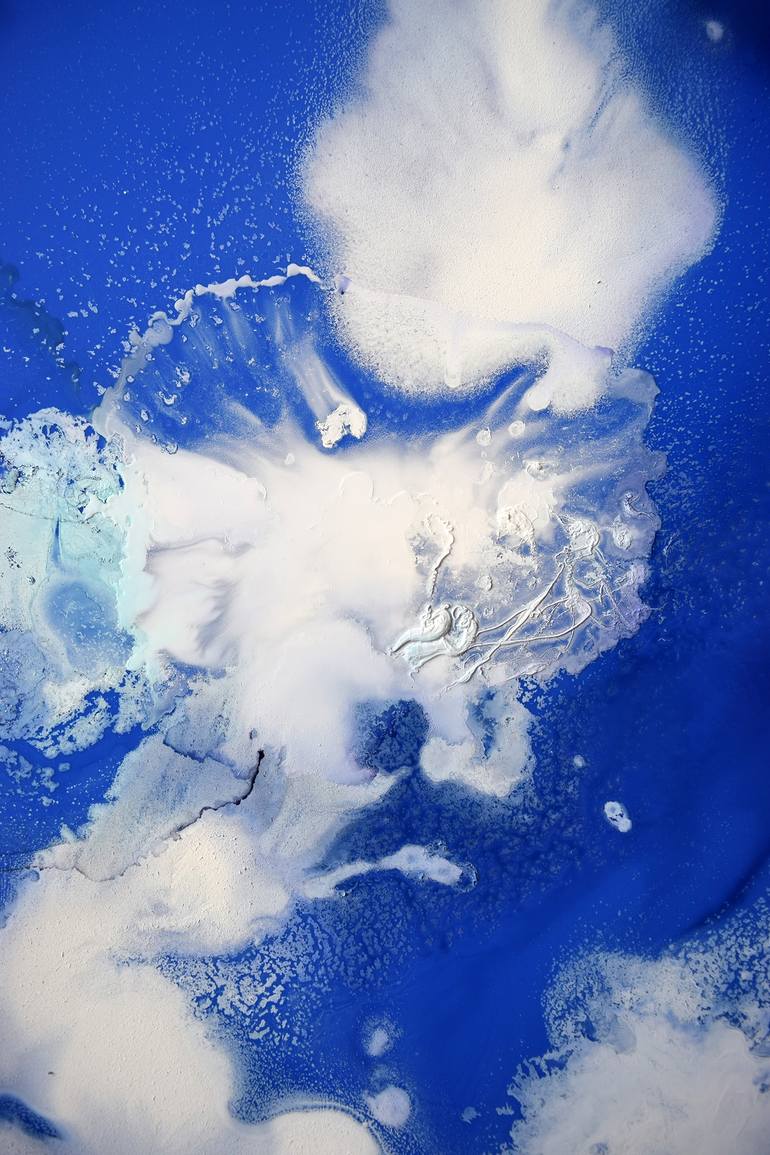 Original Conceptual Abstract Painting by Anna Sidi-Yacoub