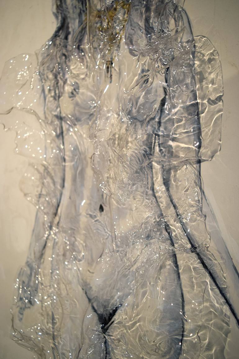 Original Art Deco Nude Painting by Anna Sidi-Yacoub