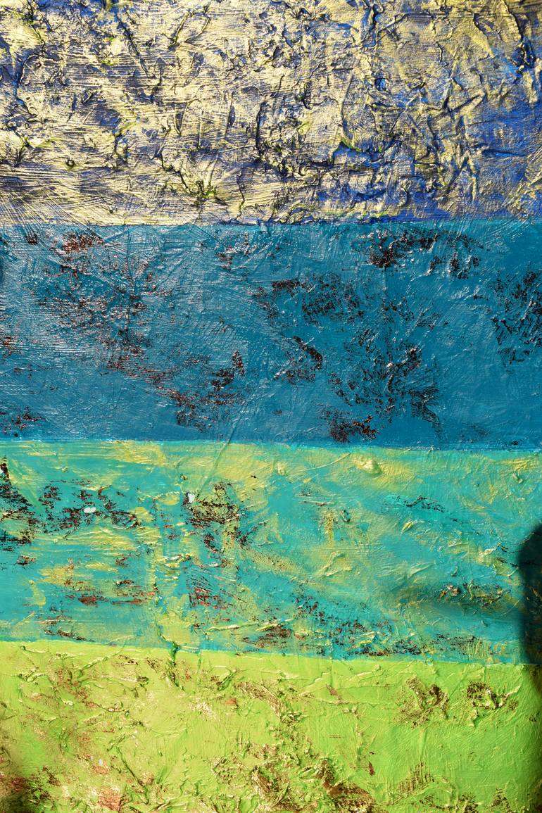 Original Minimalism Abstract Painting by Anna Sidi-Yacoub