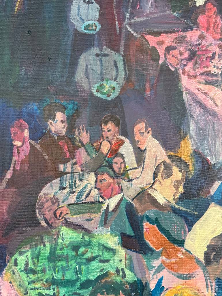 Original Contemporary People Painting by Gabriel Palma