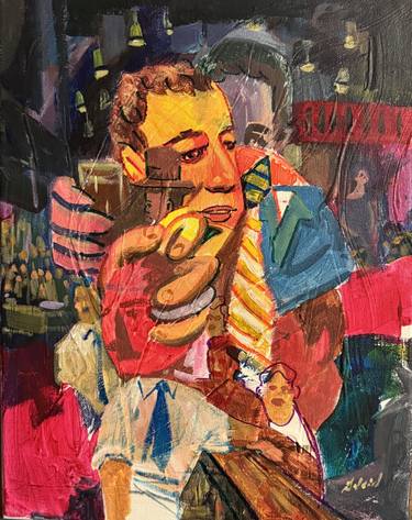 Original Abstract Expressionism Abstract Paintings by Gabriel Palma
