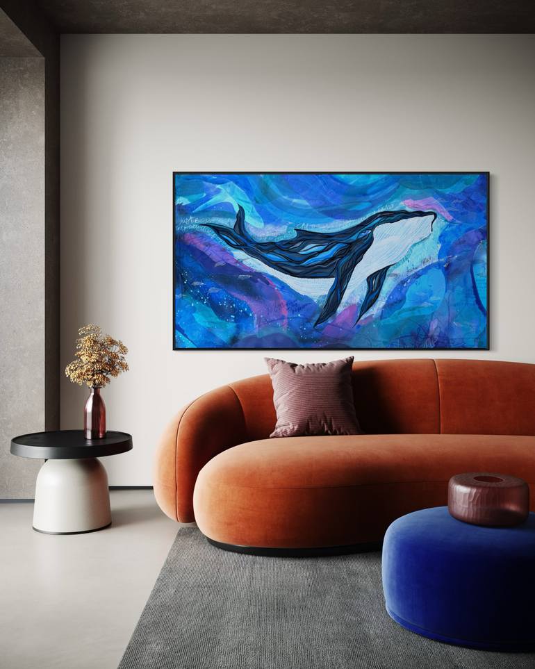 Original Contemporary Animal Painting by Aida Enriquez