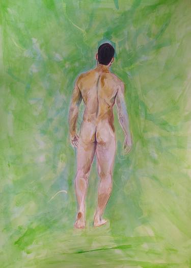 Original Nude Paintings by Loic Le Phoque Fringant