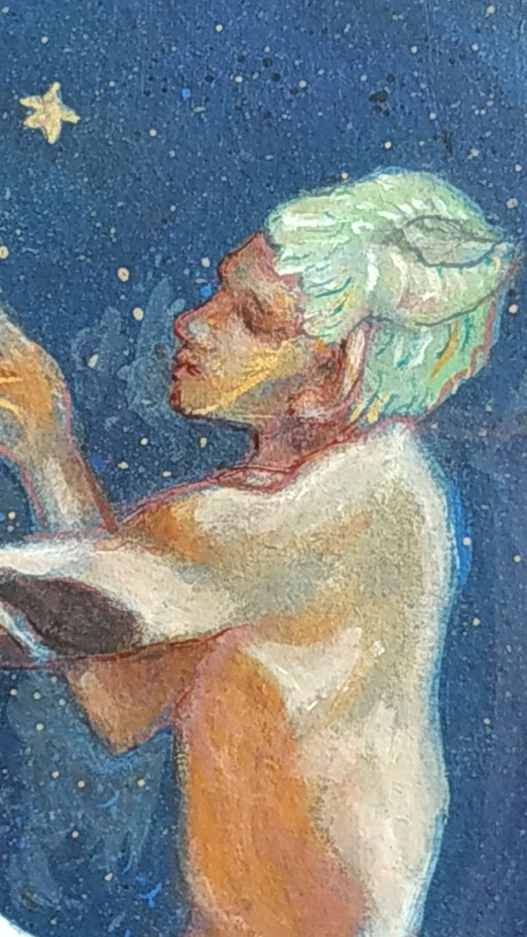 Original Figurative Nude Mixed Media by Loic Le Phoque Fringant