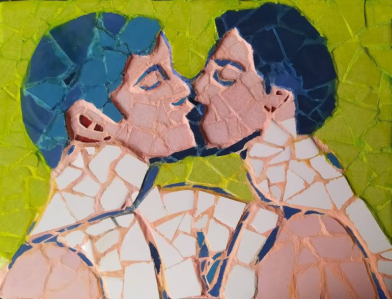 Print of Figurative Love Collage by Loic Le Phoque Fringant
