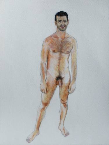 Original Nude Paintings by Loic Le Phoque Fringant