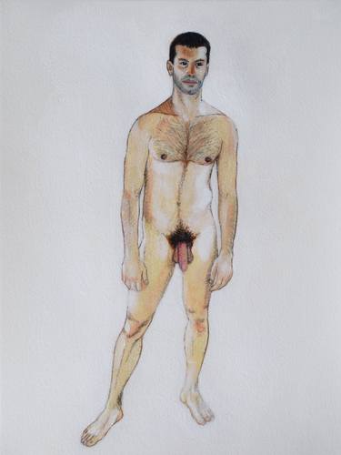 Original Fine Art Nude Paintings by Loic Le Phoque Fringant