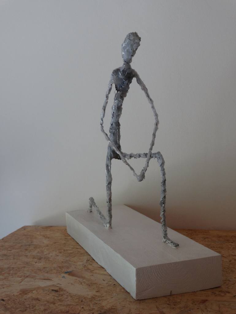 Original Abstract Expressionism Other Sculpture by Loic Le Phoque Fringant
