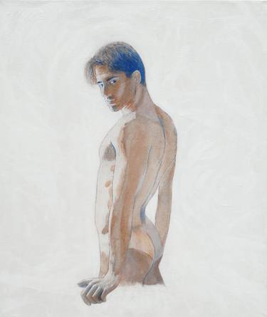 Print of Figurative Nude Paintings by Loic Le Phoque Fringant