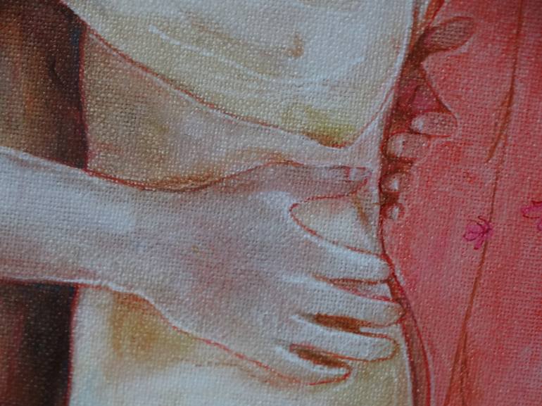 Original Figurative Love Painting by Loic Le Phoque Fringant