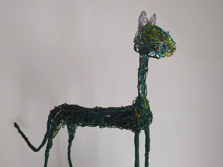 Original Animal Sculpture by Loic Le Phoque Fringant