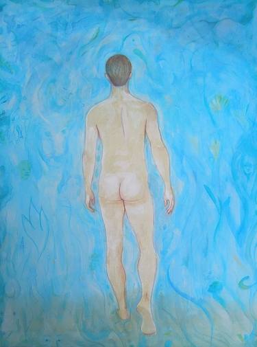 Original Figurative Nude Paintings by Loic Le Phoque Fringant