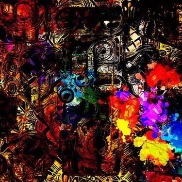 Original Abstract Digital by Hamrizal Hamid