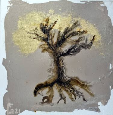 Original Tree Paintings by Cecile Gonne-Victoria