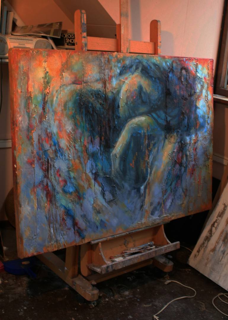 Original Figurative Women Painting by Evelyn Hamilton