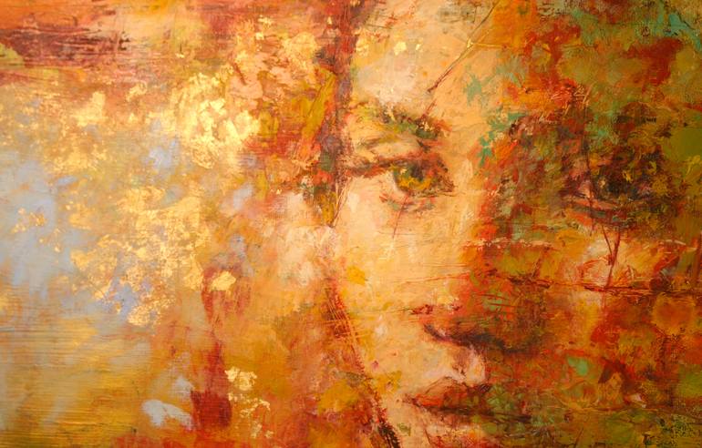 Original Figurative Portrait Painting by Evelyn Hamilton