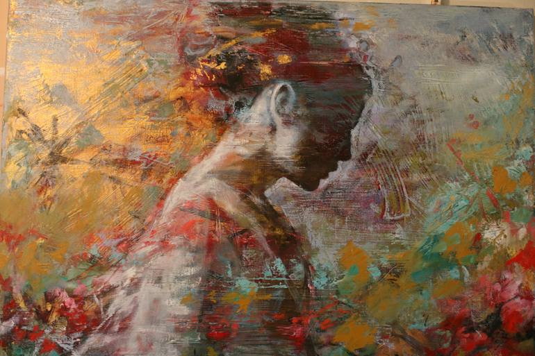 Original Figurative Women Painting by Evelyn Hamilton