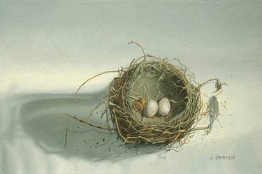 Bird Nest with Feather thumb