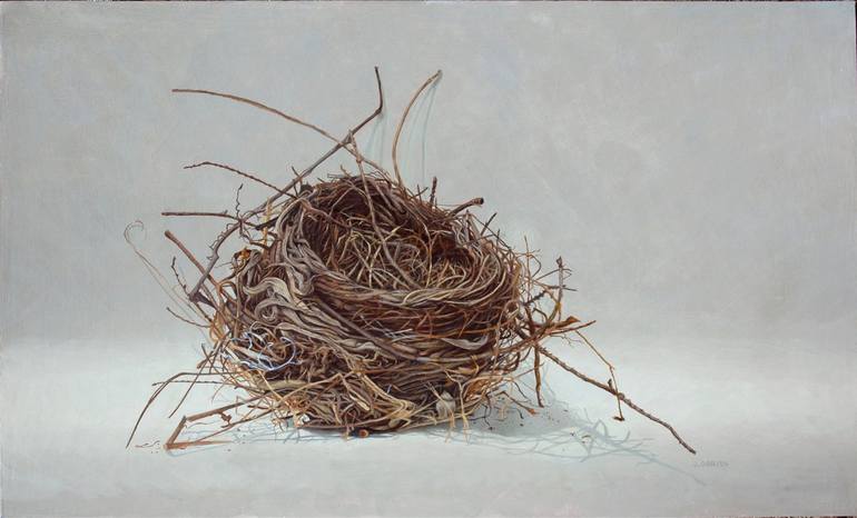 Nest Painting by Jean O'Brien | Saatchi Art