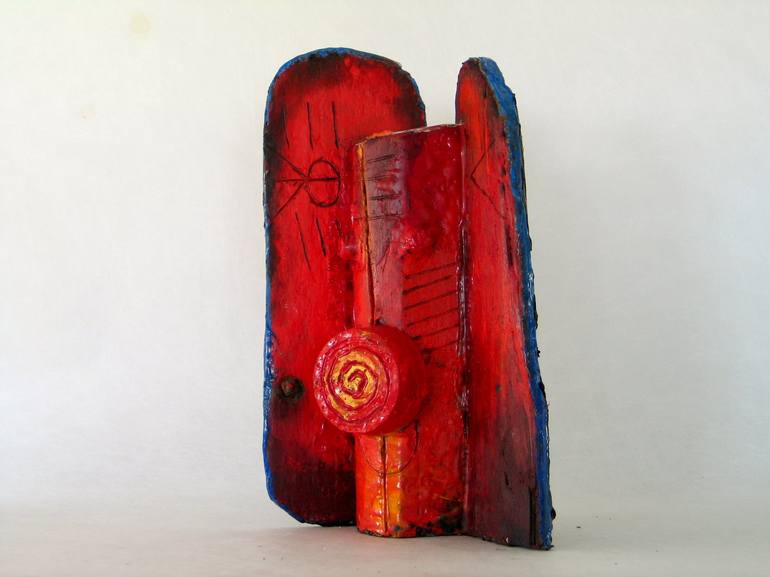 Original Abstract Expressionism Abstract Sculpture by C P Seibt
