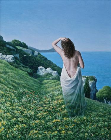 Original Realism Nude Paintings by Steve Easby
