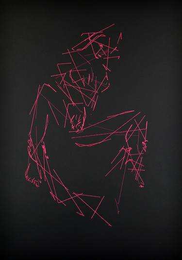 Print of Conceptual Erotic Drawings by Ant Pearce