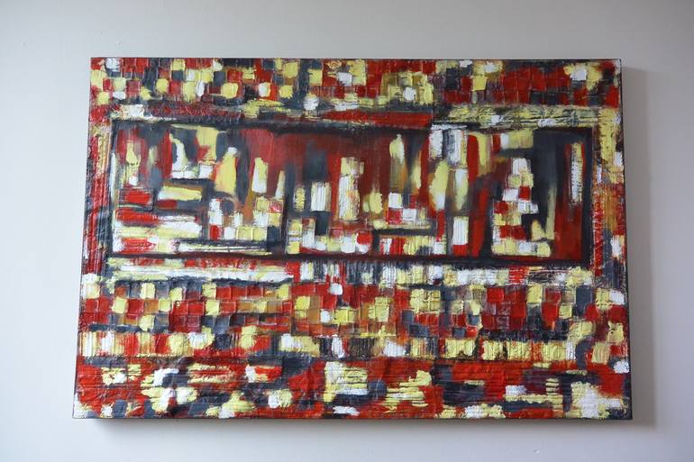 Original Abstract Painting by Michael G Wilson