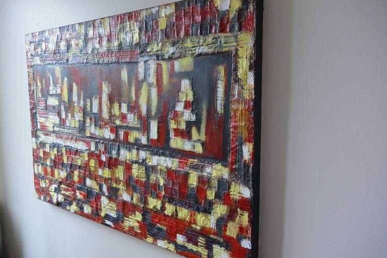Original Abstract Painting by Michael G Wilson