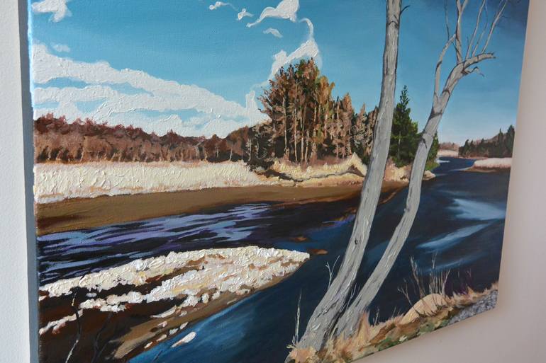 Original Documentary Landscape Painting by Michael G Wilson