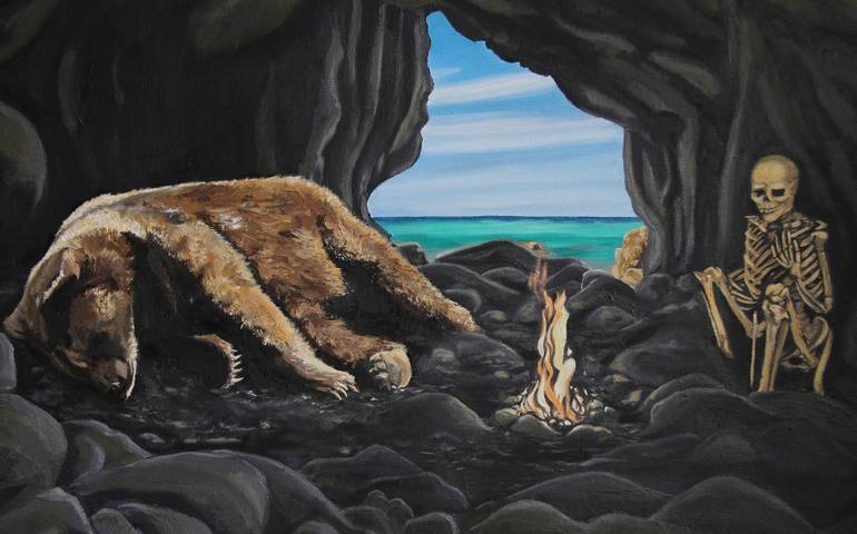 Original Animal Painting by Michael G Wilson