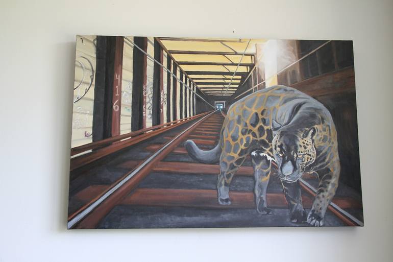 Original Animal Painting by Michael G Wilson