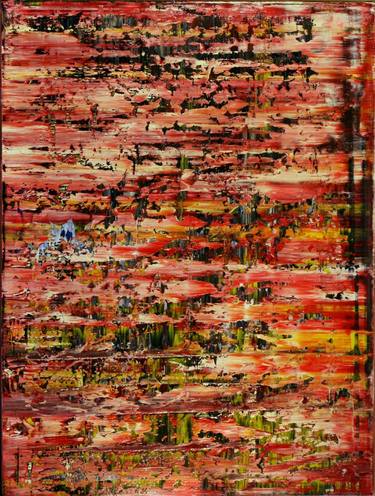 Original Abstract Expressionism Abstract Paintings by Aivars Kisnics