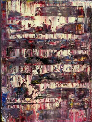 Original Abstract Expressionism Abstract Paintings by Aivars Kisnics