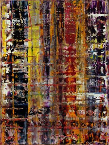 Original Abstract Expressionism Abstract Paintings by Aivars Kisnics