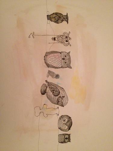 Print of Animal Drawings by Lina Lindqvist