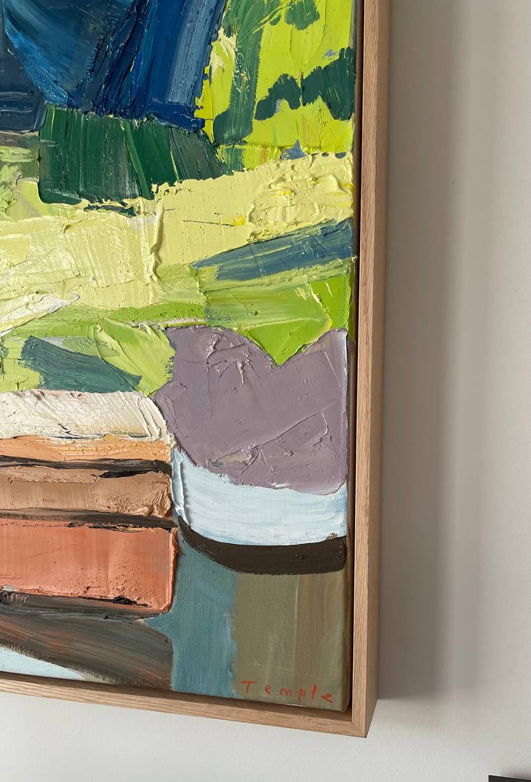 Original Abstract Home Painting by Lise Temple