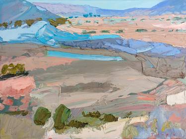Saatchi Art Artist Lise Temple; Painting, “Desert Plains Study” #art