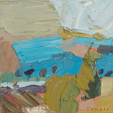 Saatchi Art Artist Lise Temple; Painting, “Blue Hills Jazz” #art