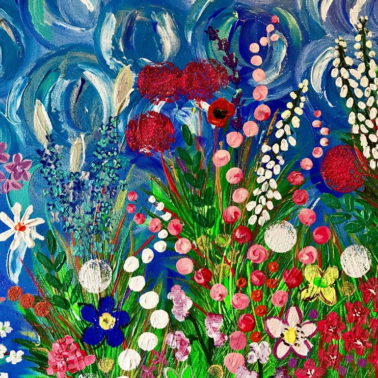 Original Floral Painting by Charron Pugsley-hill