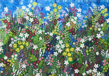 Original Fine Art Floral Paintings by Charron Pugsley-hill